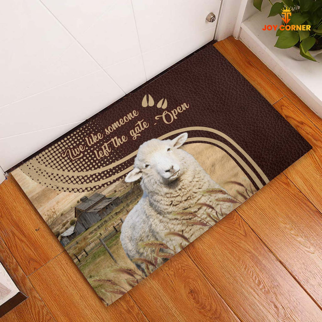 Sheep Live Like Someone Left The Gate Open Doormat