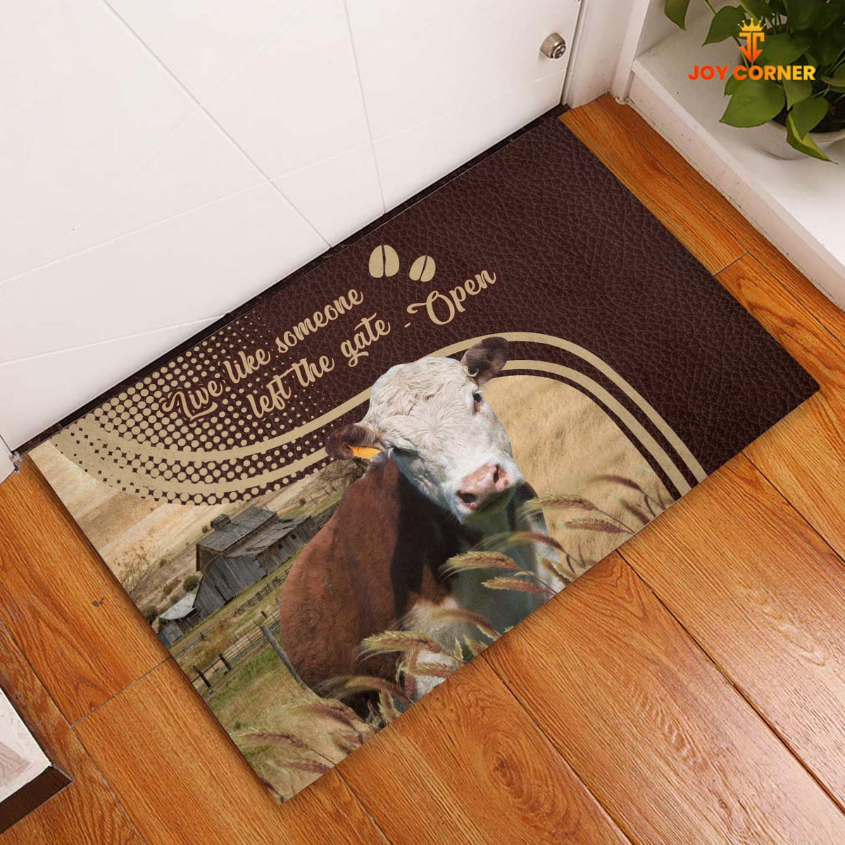 Hereford Live Like Someone Left The Gate Open Doormat