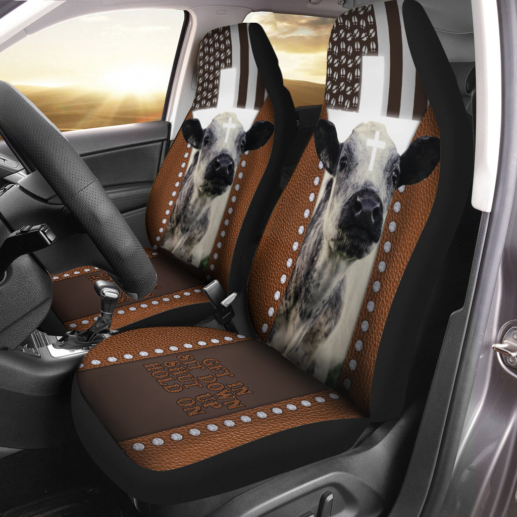 Jesus Speakle Park Pattern Car Seat Cover Set