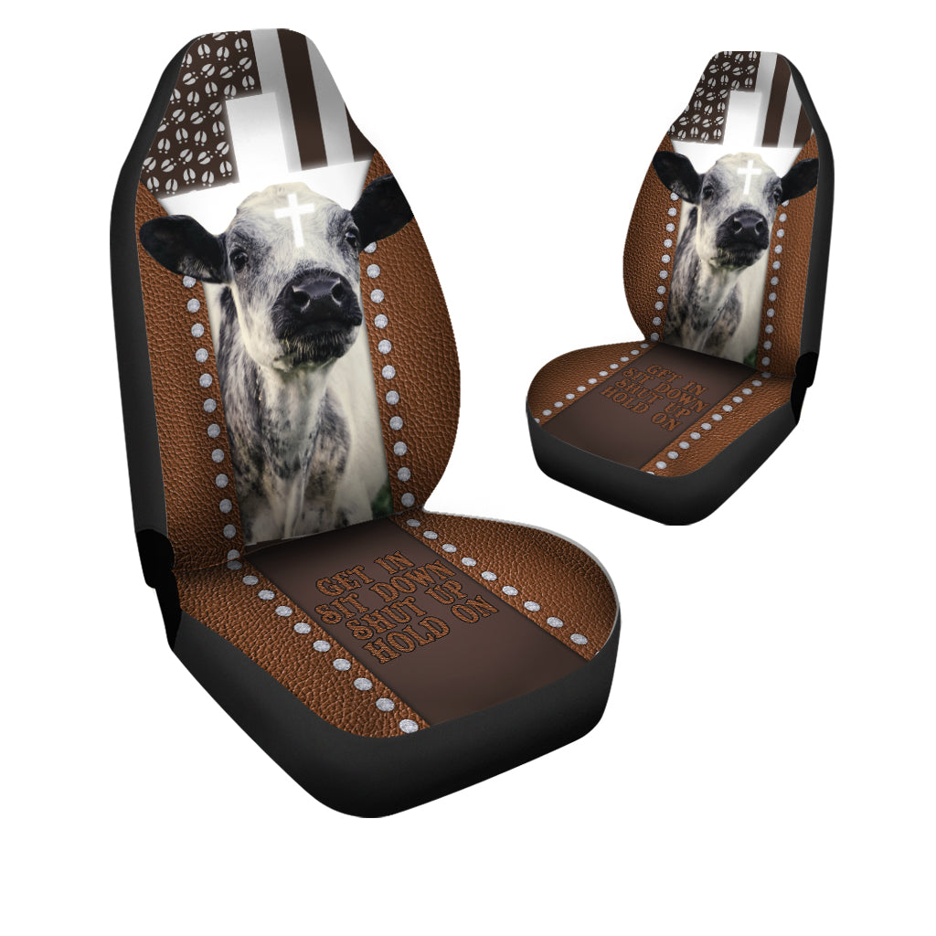 Jesus Speakle Park Pattern Car Seat Cover Set