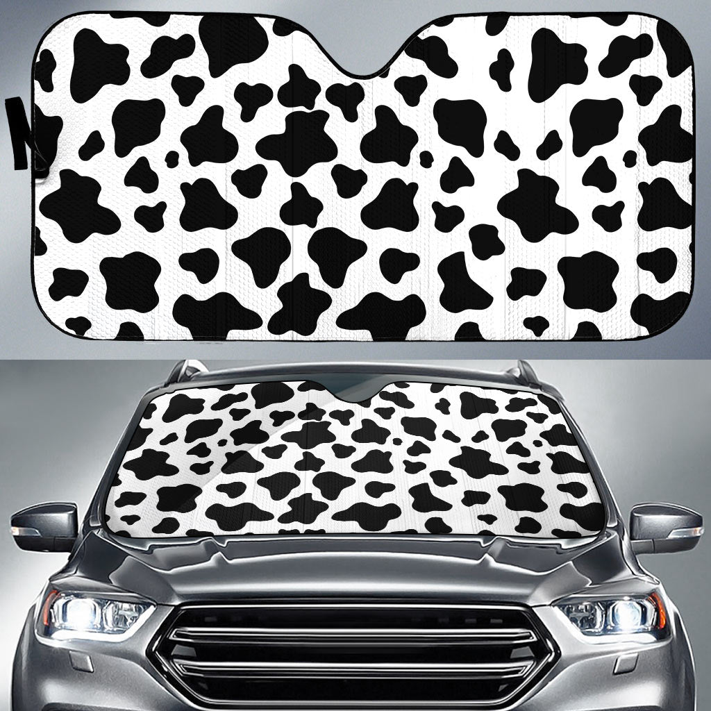 Farm Cow Pattern 3D Sun Shade