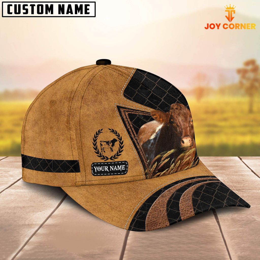 Custom Name Shorthorn Cattle Cap