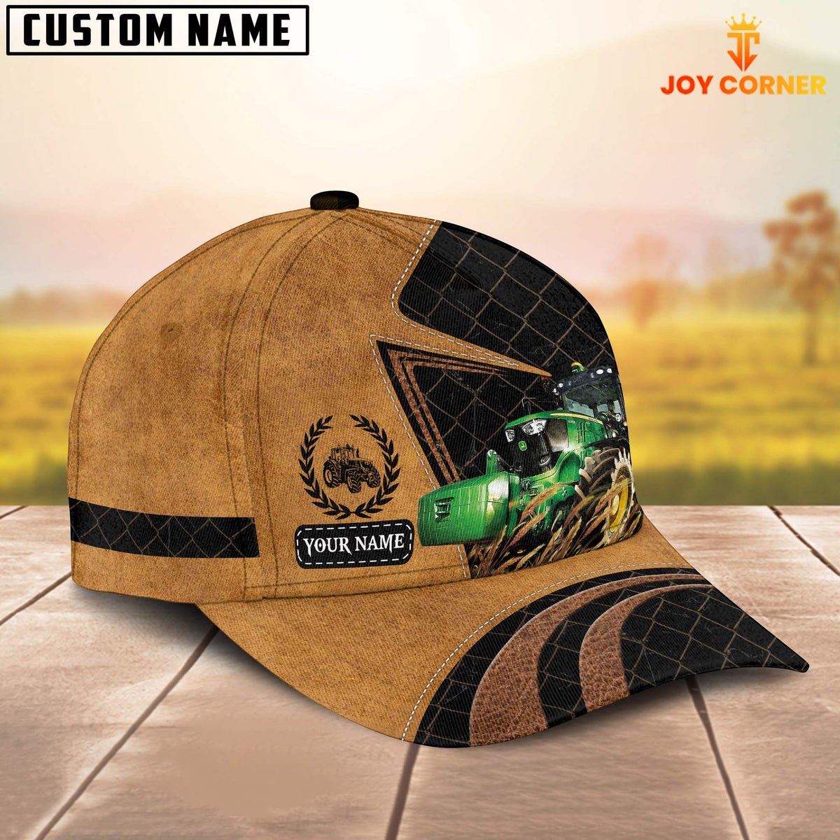 Custom Name Tractor Cap