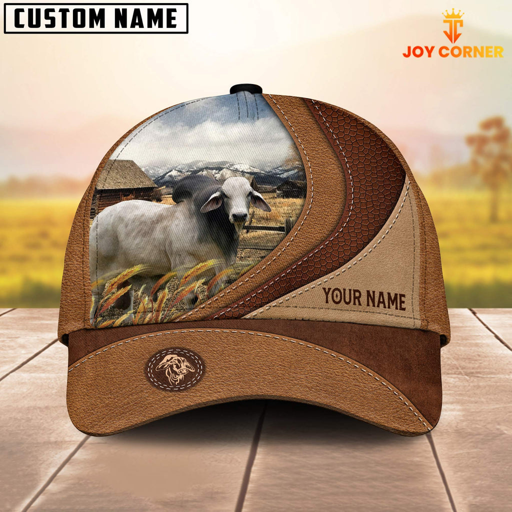Custom Name Brahman Brown Classic Cap
