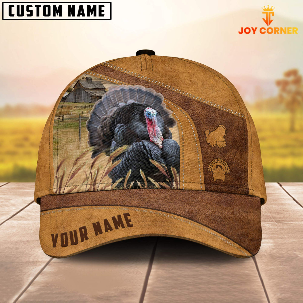 Custom Name Turkey Cap