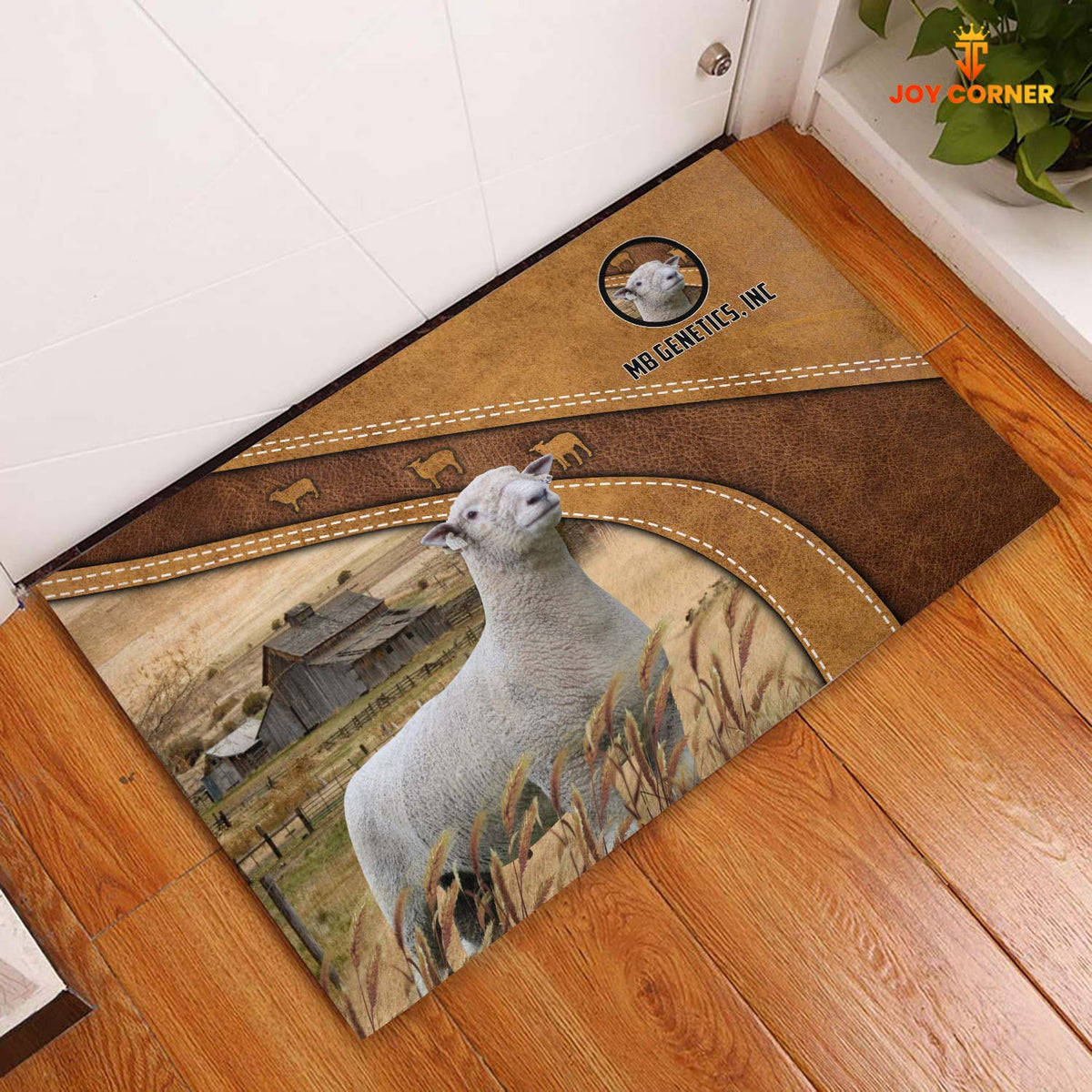 Southdown Ram For Customer- Welcome  Doormat