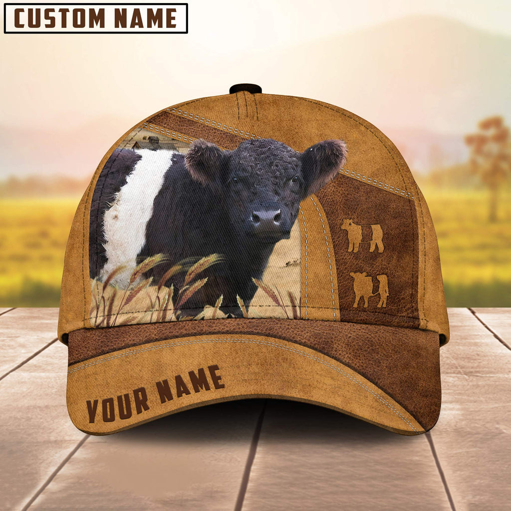 Personalized Name Belted Galloway Cap
