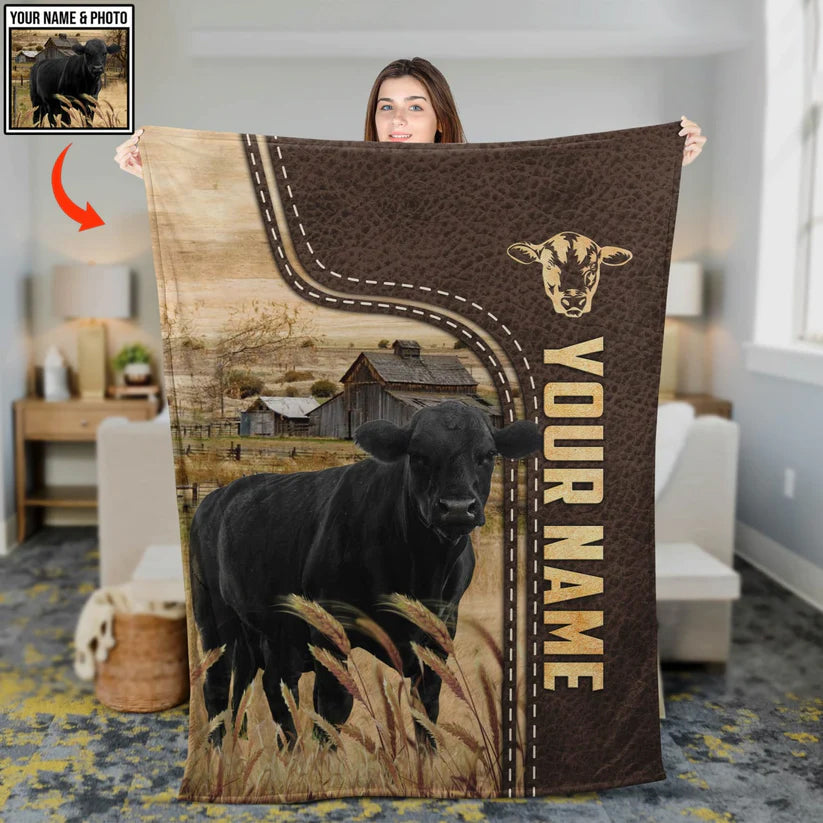 Custom Image, Custom Text Customized Name 3D Blanket
