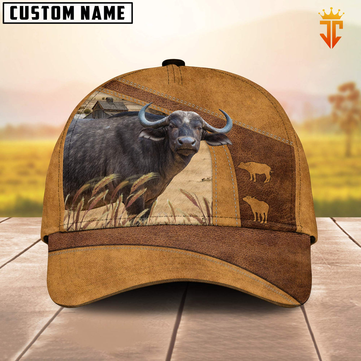 Farm Customized Name Water Buffalo Cap