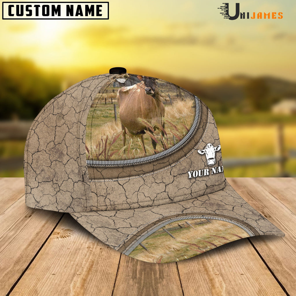 Jersey Happiness Farming Life Customized Name Cap