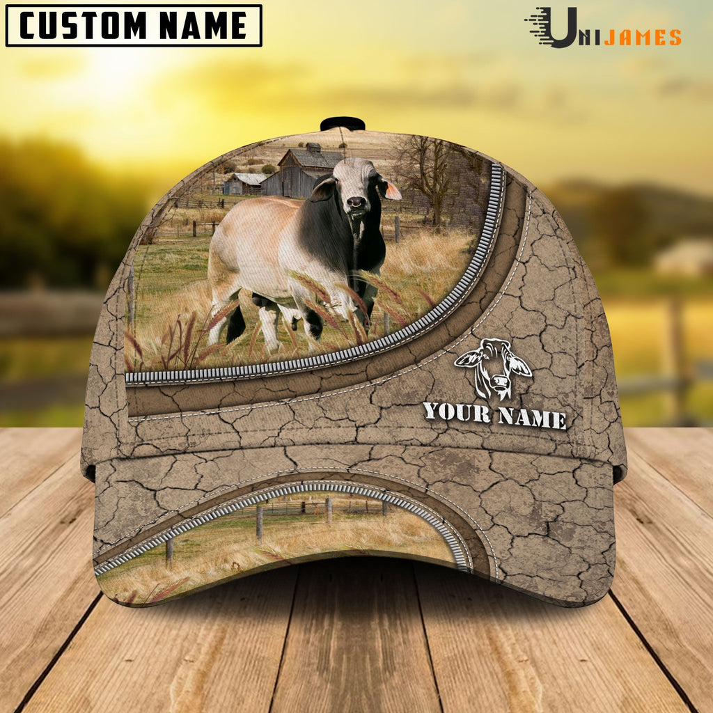 Brahman Happiness Farming Life Customized Name Cap