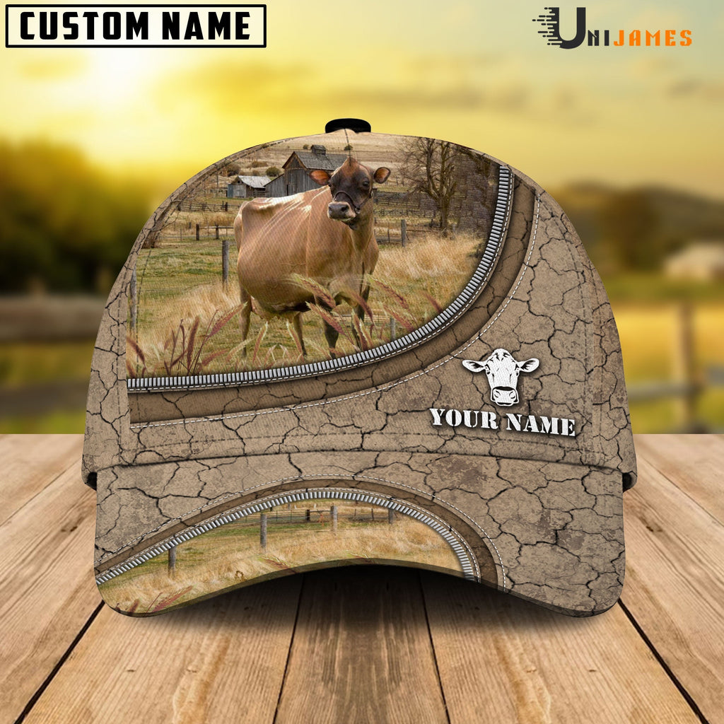 Jersey Happiness Farming Life Customized Name Cap