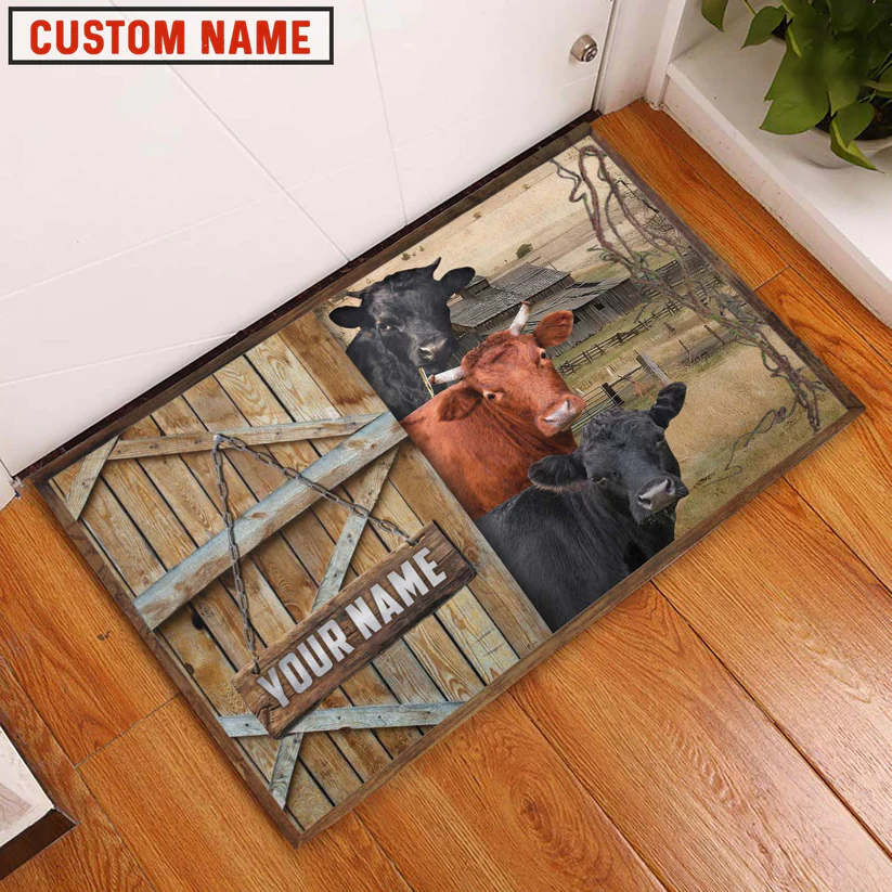 Dexter Barn Custom Name Doormat