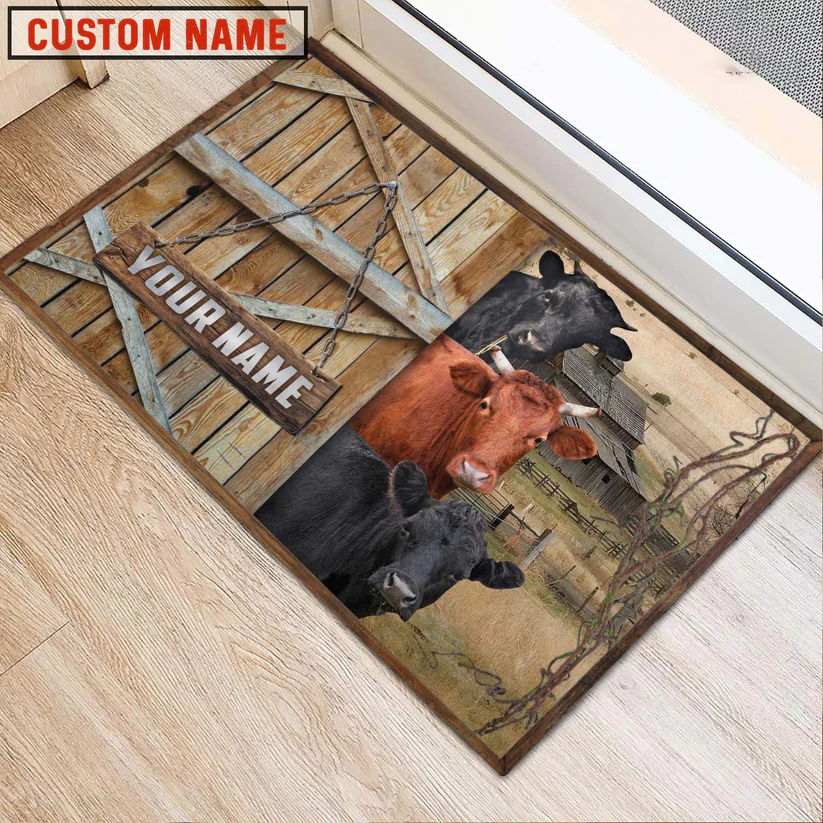 Dexter Barn Custom Name Doormat