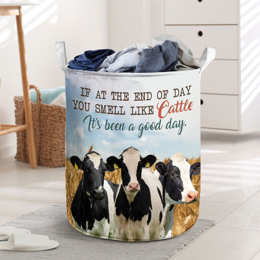 Holstein - It's Been A Good Day Laundry Basket