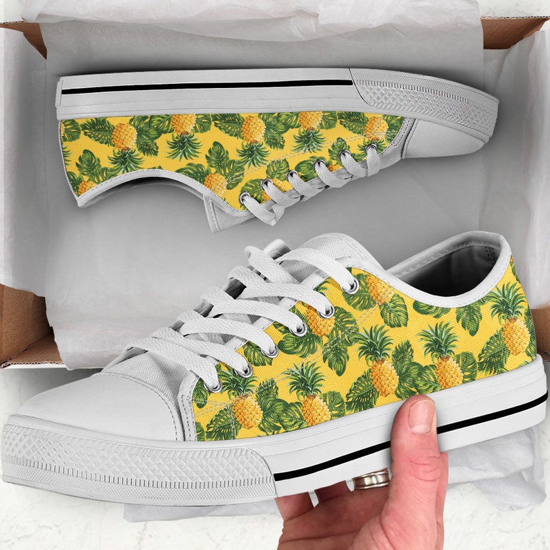 Pineapple Low Top Shoes