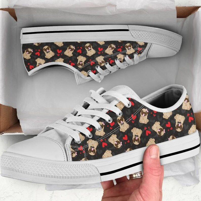 Pug Low Top Shoes