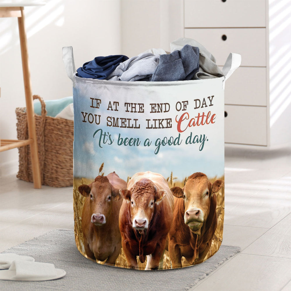 Limousin - It's Been A Good Day Laundry Basket