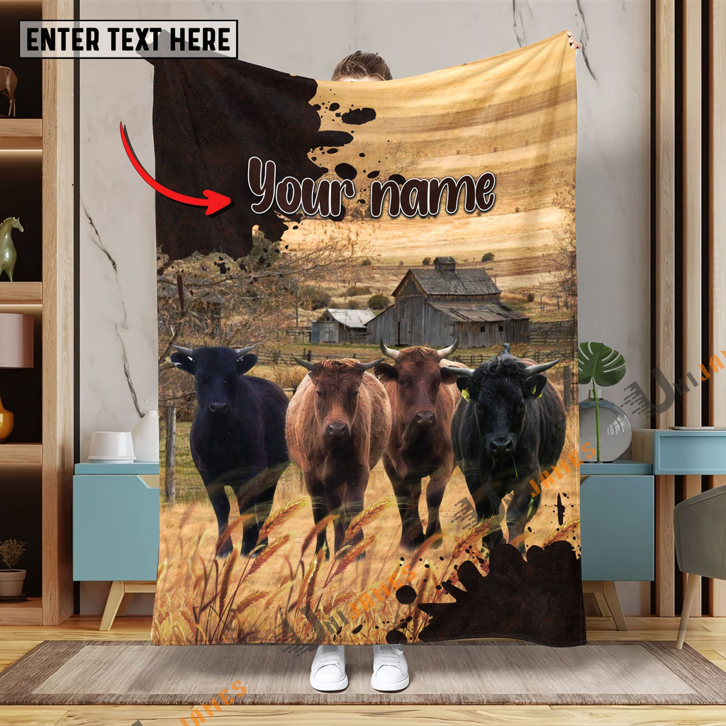 Personalized Name Diligent Dexter Blanket
