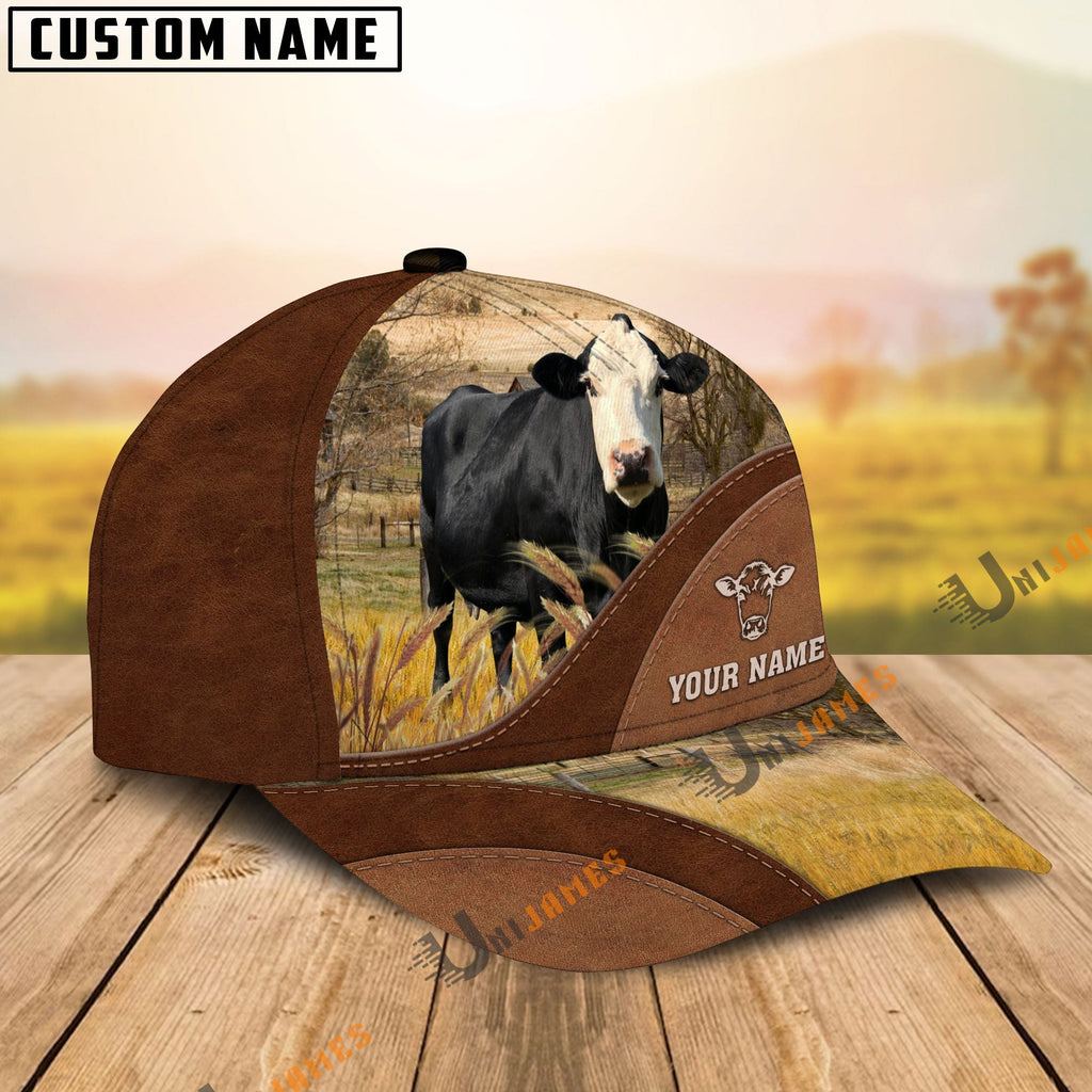 Black Baldy Farm Living Pattern Customized Name Cap