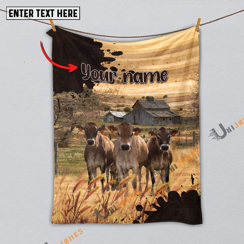 Personalized Name Diligent Jersey Blanket