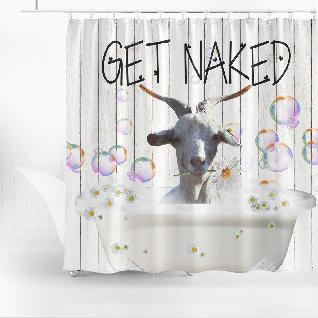 Kiko Get Naked Daisy Shower Curtain