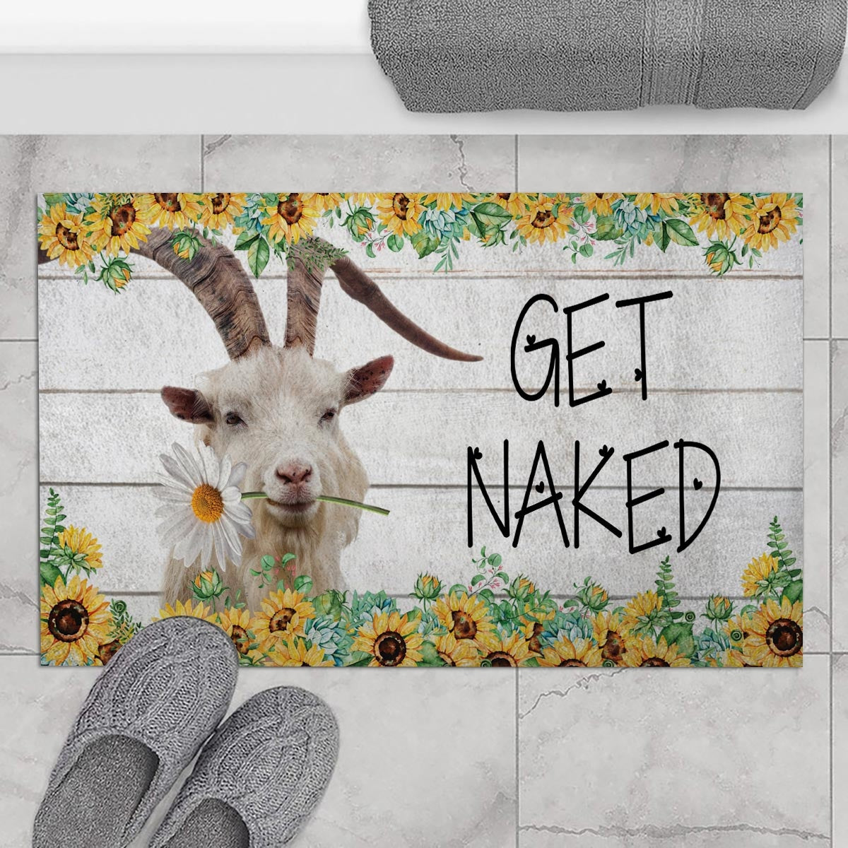 Cashmere - Get Naked Doormat