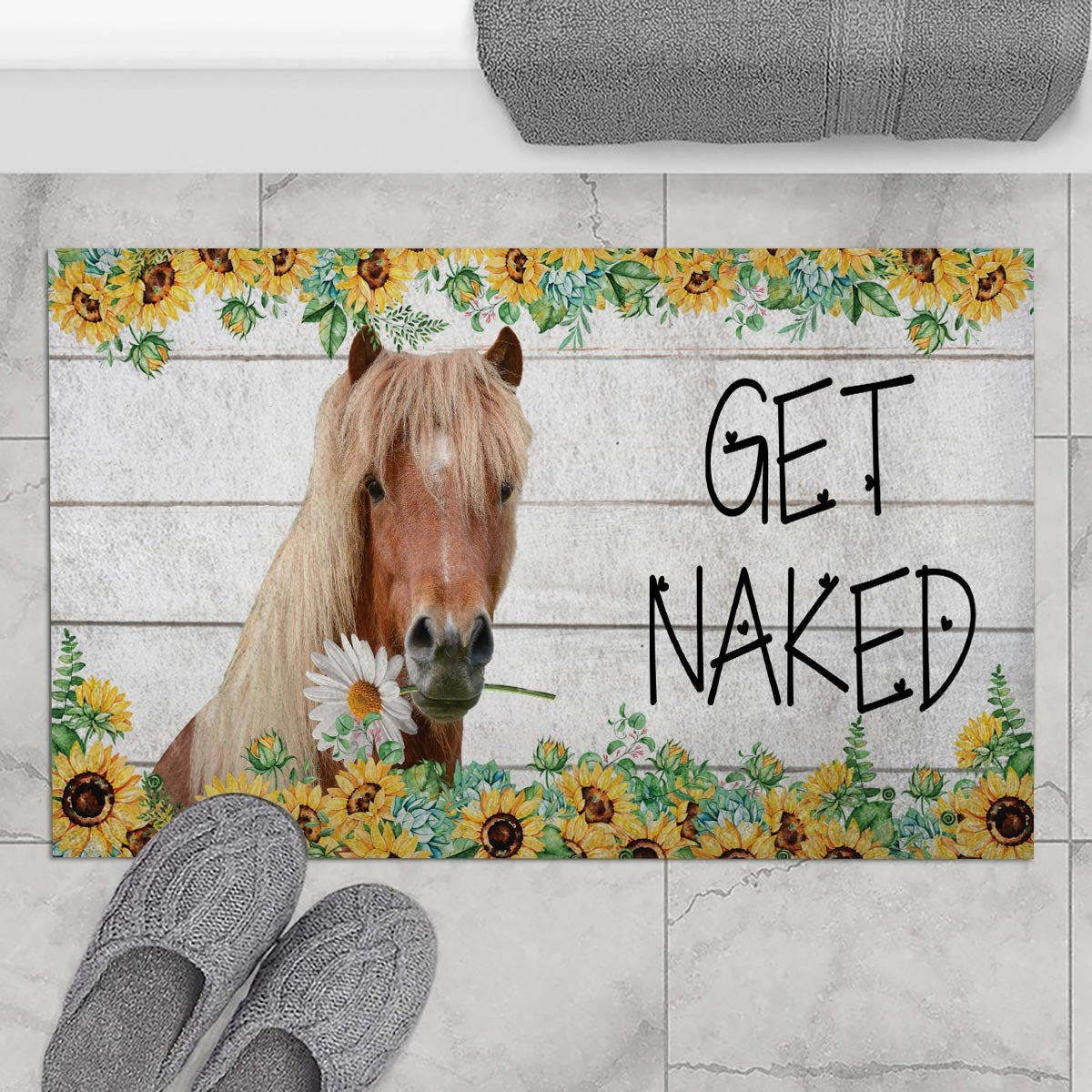 Gaited Breeds - Get Naked Doormat