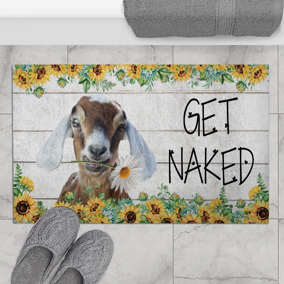 Nubian - Get Naked Doormat