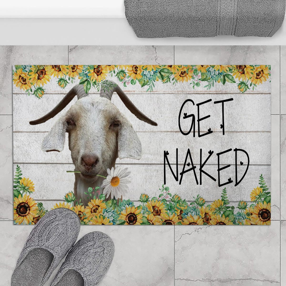 Spanish - Get Naked Doormat