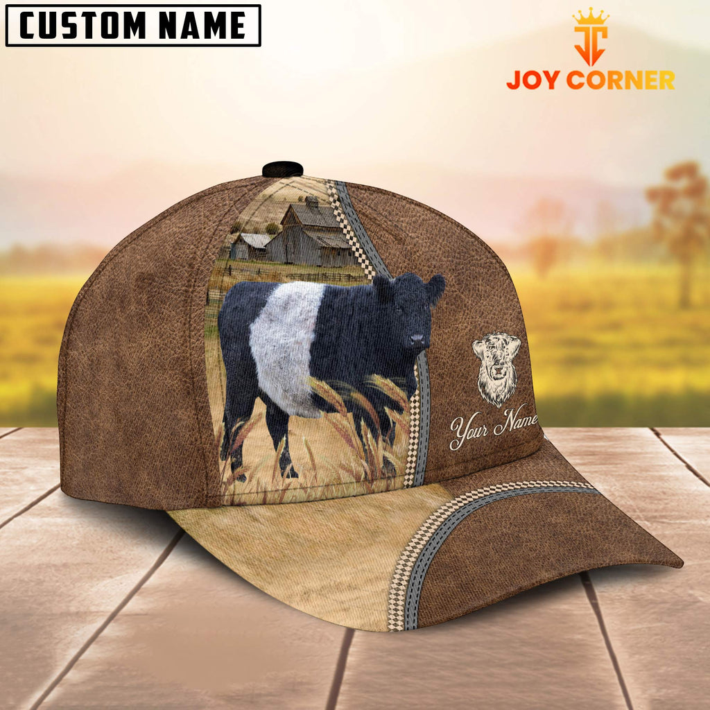 Personalized Name Belted Galloway Farming Cap