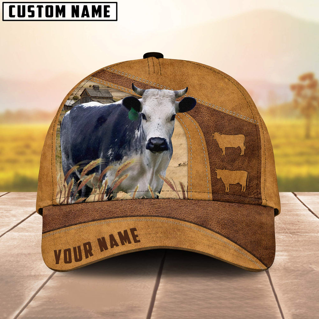 Linebacker Cattle Custom Name Retro Cap