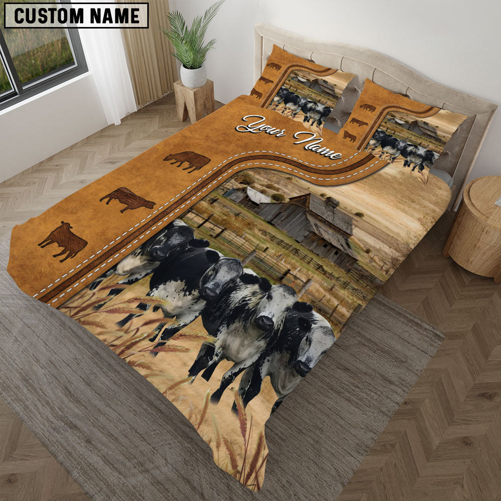 Speakle Park On The Farm Personalized Name Bedding Set