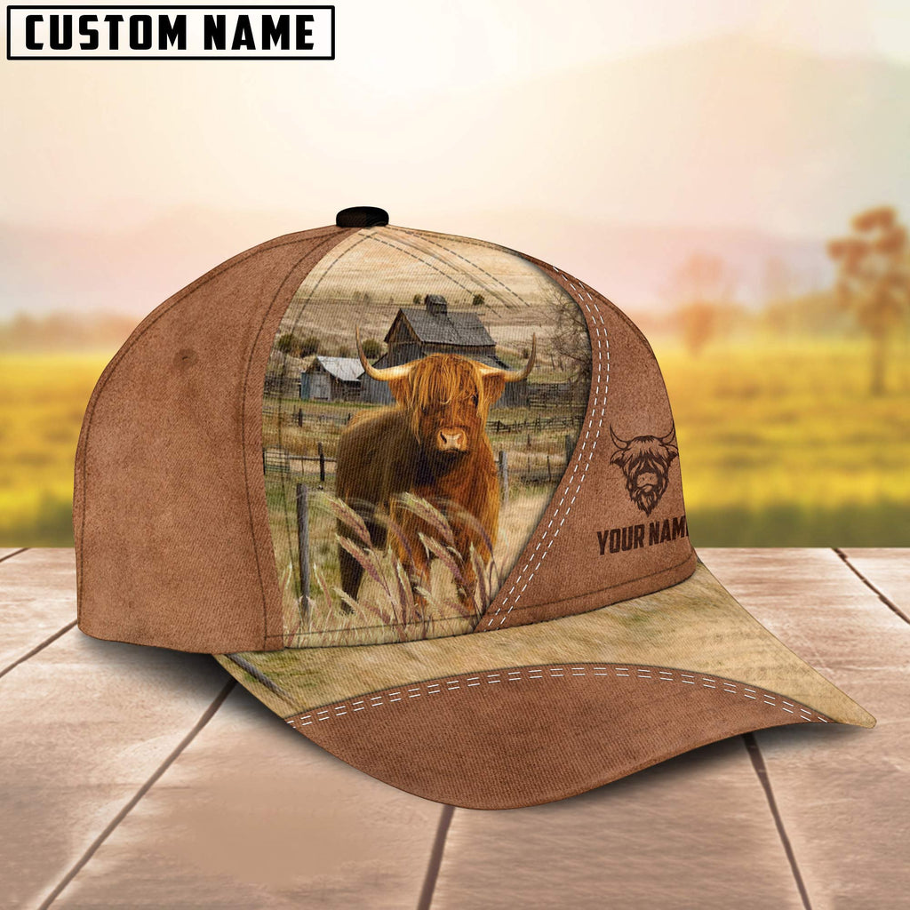 Highland Customized Name Brown Cap