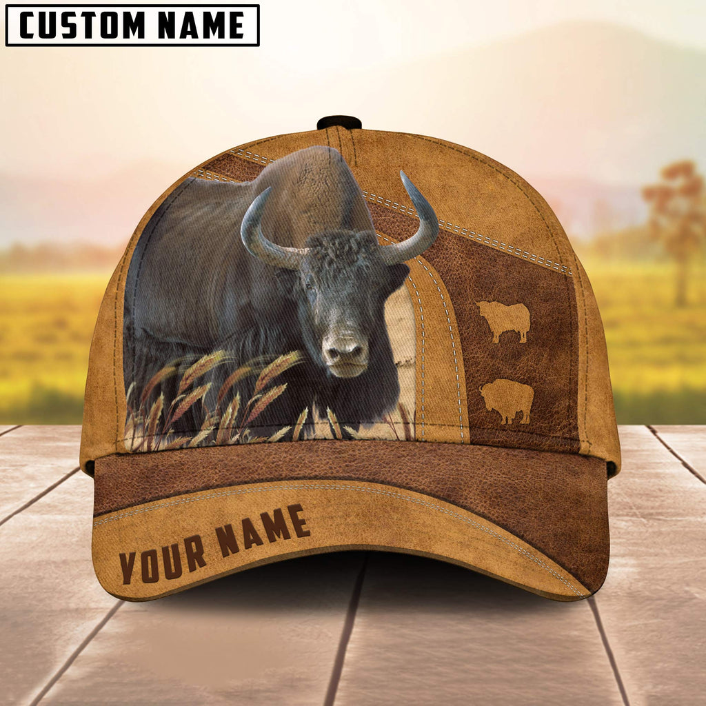 Yak Cattle Custom Name Cap