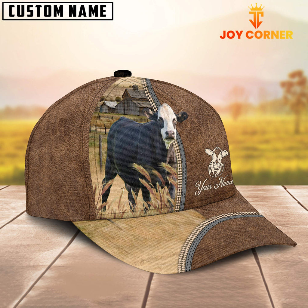 Personalized Name Black Baldy Farming Cap