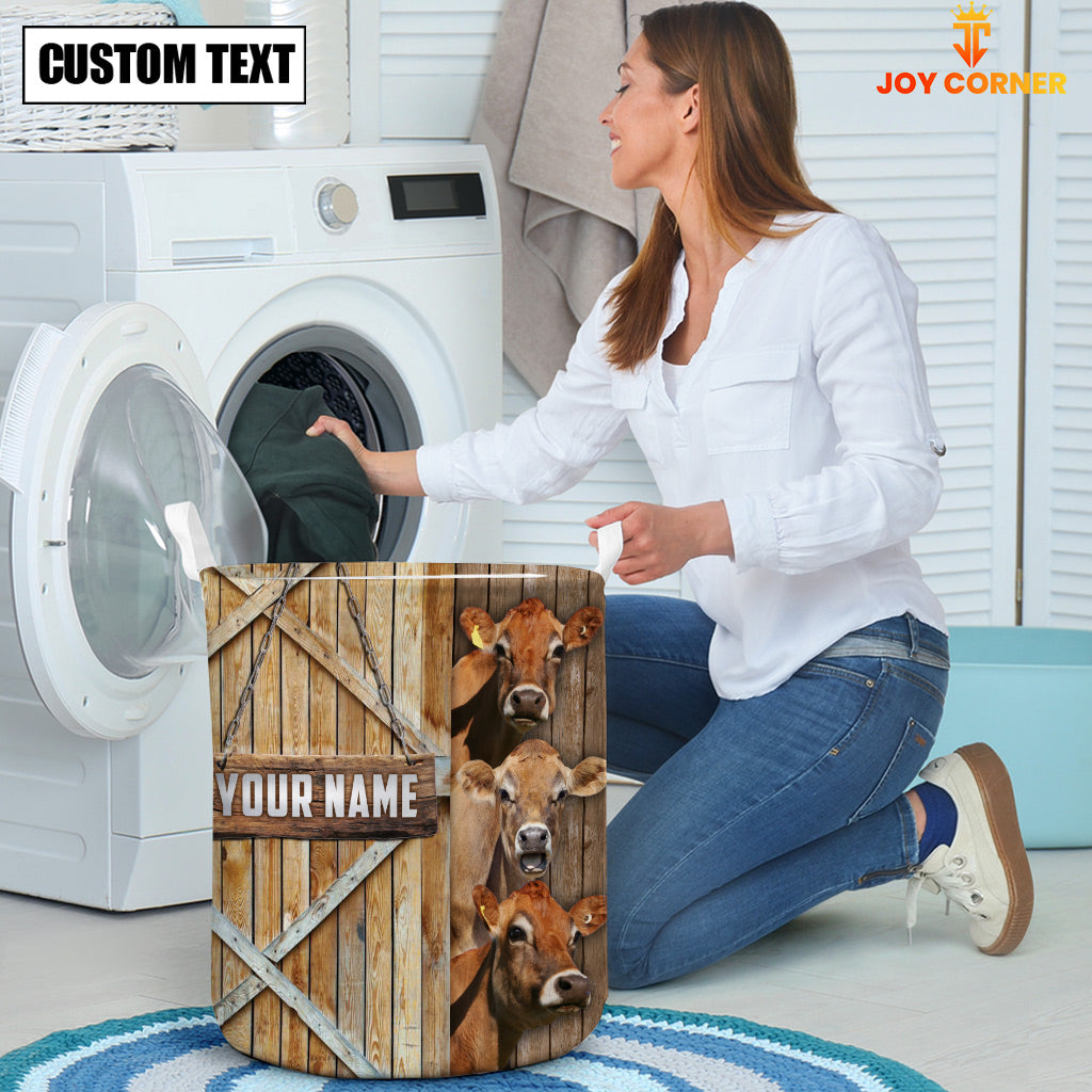 Jersey Barn Custom Name Laundry Basket
