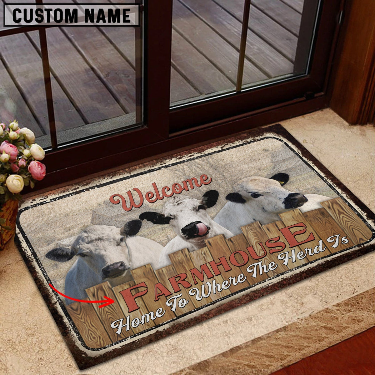 Whitepark Personalized - Welcome  Doormat