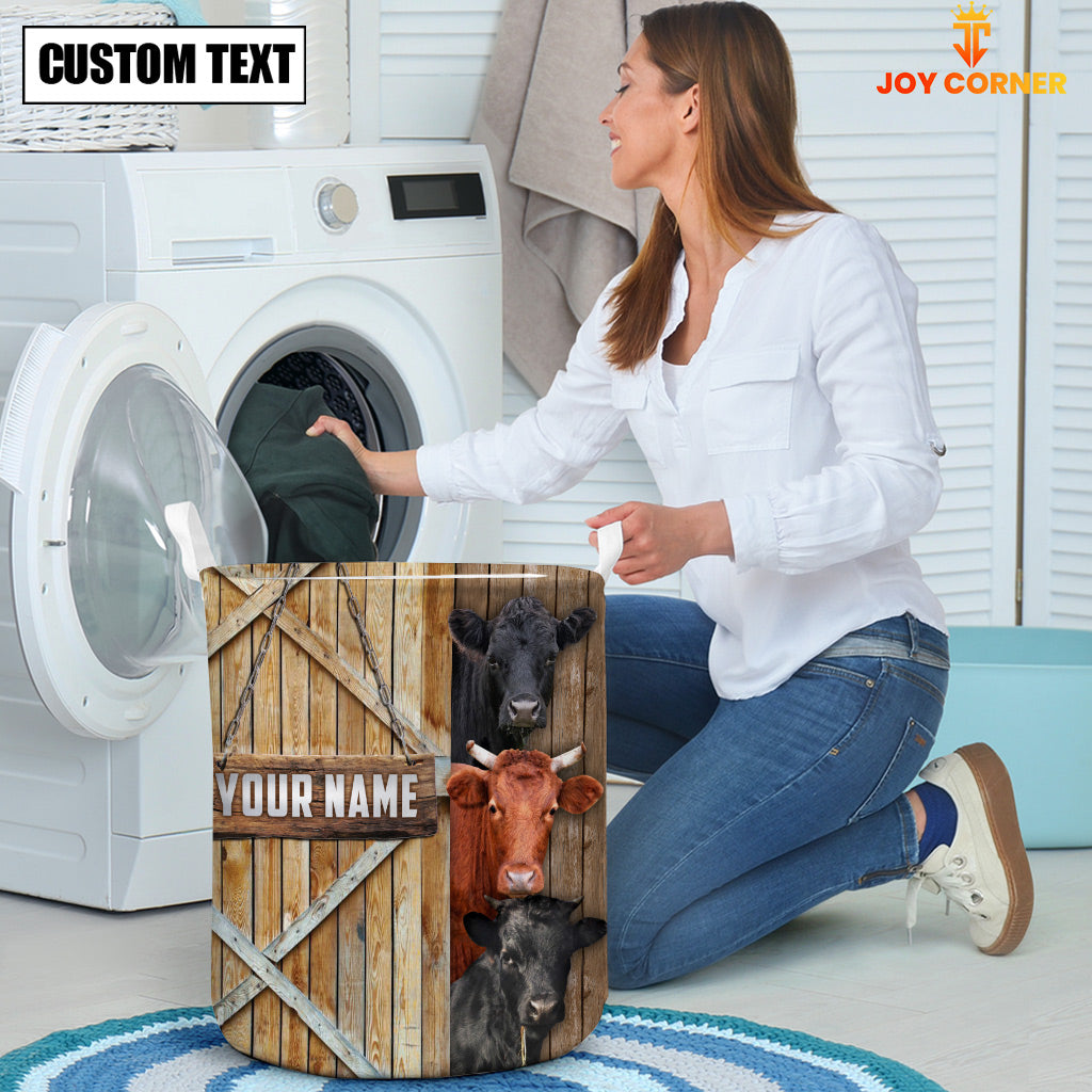 Dexter Barn Custom Name Laundry Basket