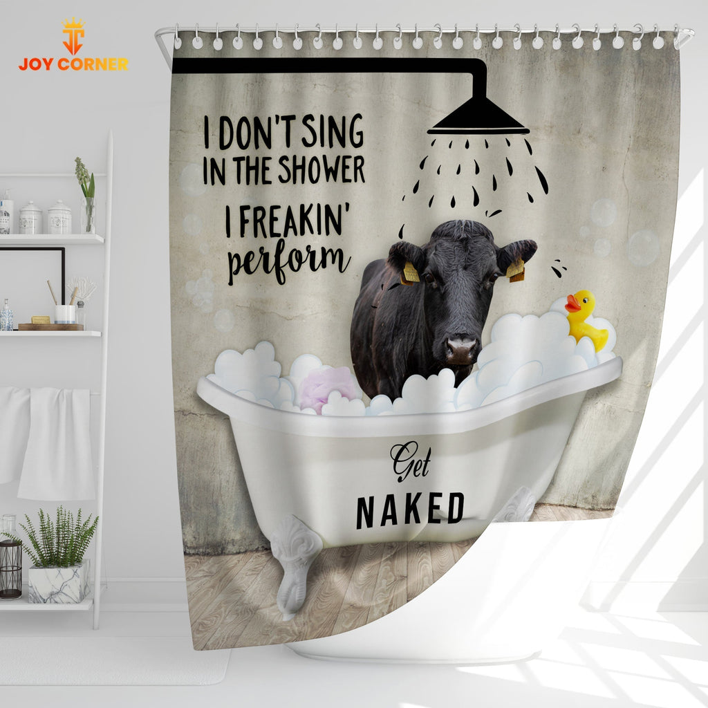 Dexter I Don't Sing In The Shower 3D Shower Curtain