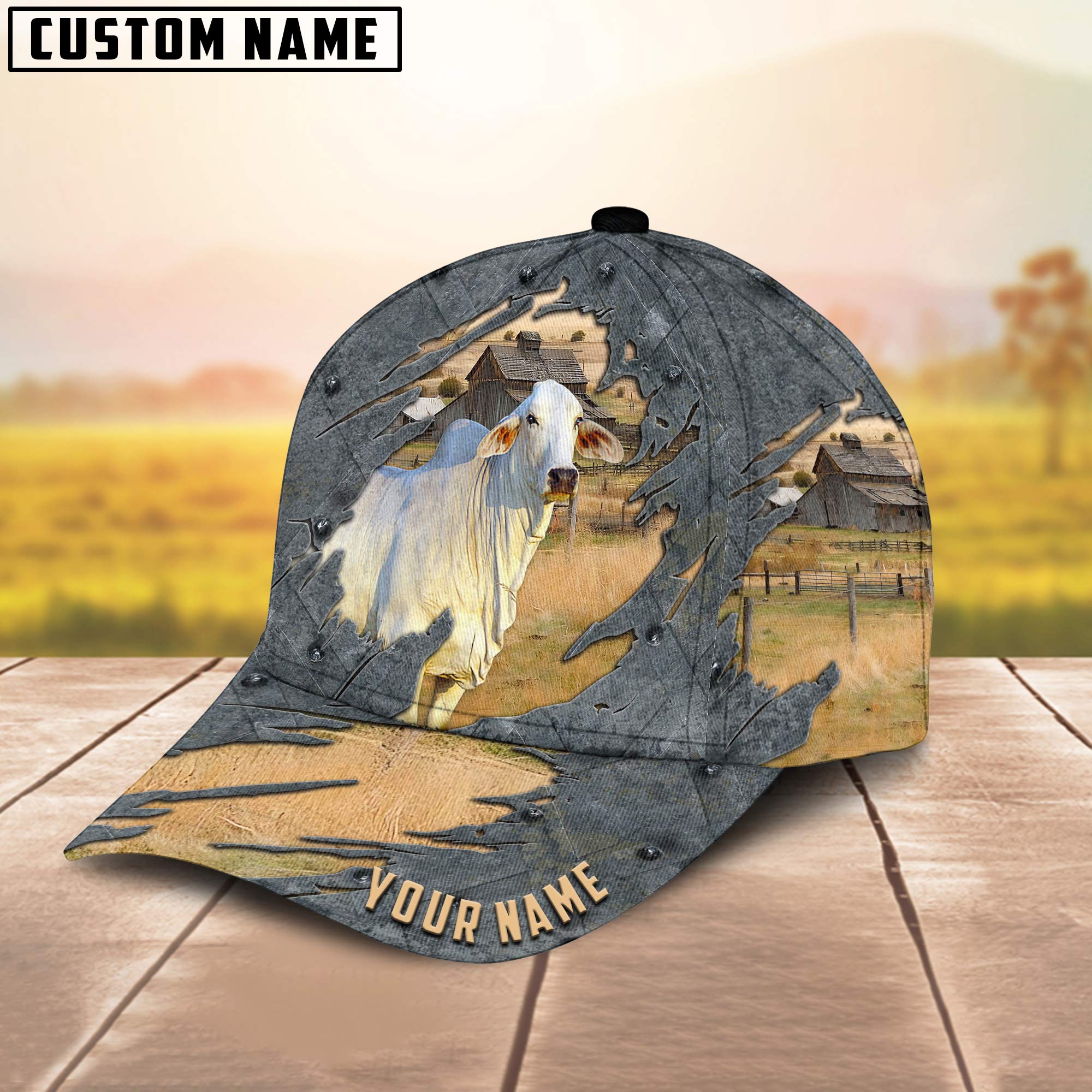 Brahman Customized Name Cap
