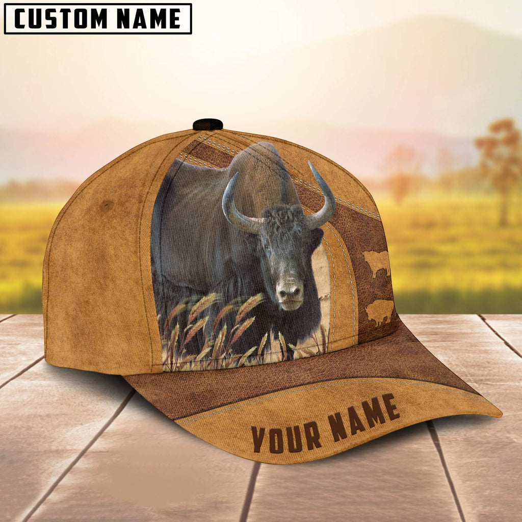 Yak Cattle Custom Name Cap
