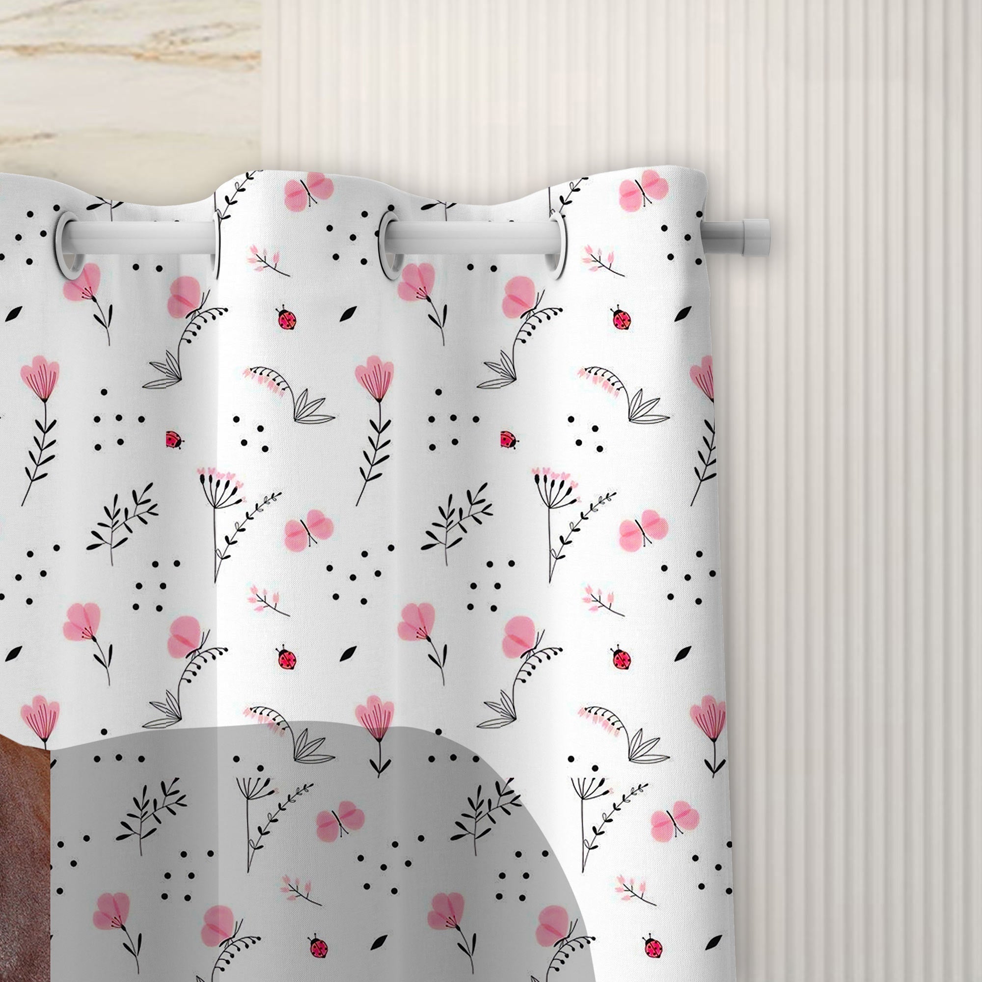 Beefmaster Flower 3D Shower Curtain