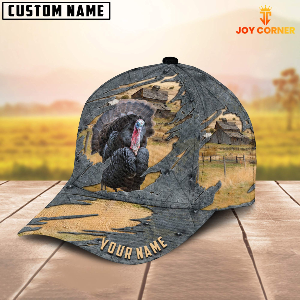 Turkey Customized Name Cap