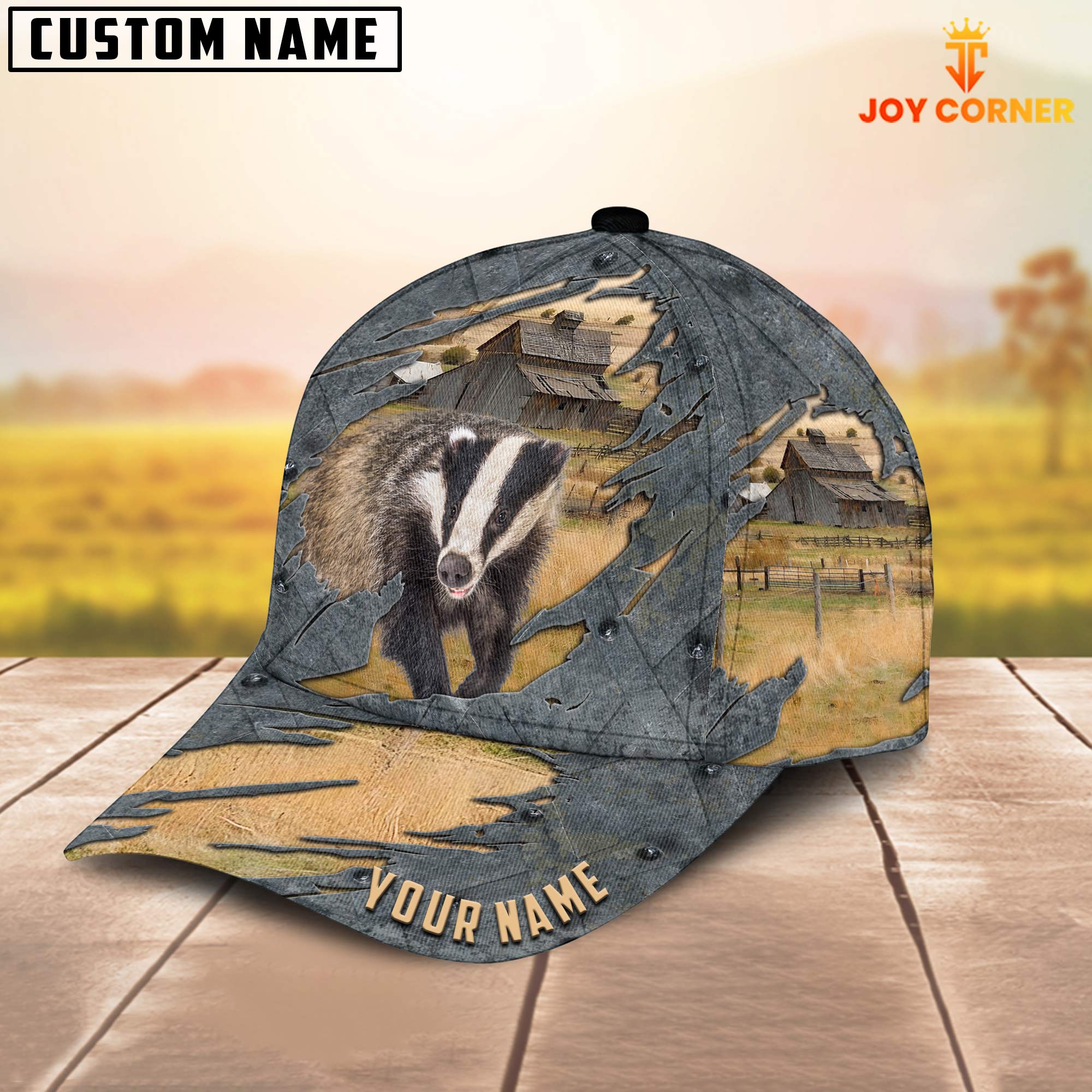 Badgers Customized Name Cap