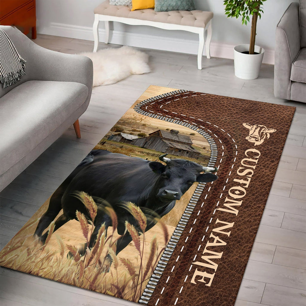 Dexter Farming Personalized Name 3D Rug