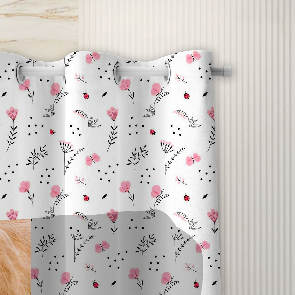 Limousin Flower 3D Shower Curtain