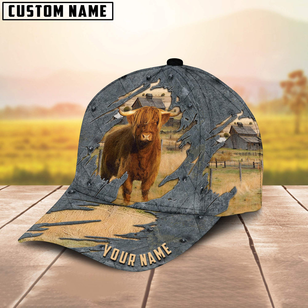 Highland Customized Name Cap
