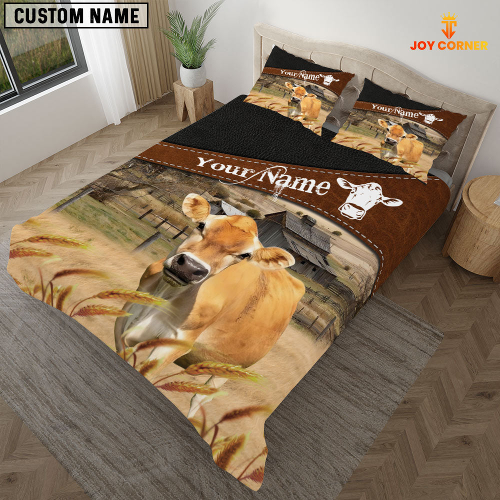 Jersey On The Field Customized Name 3D Bedding Set