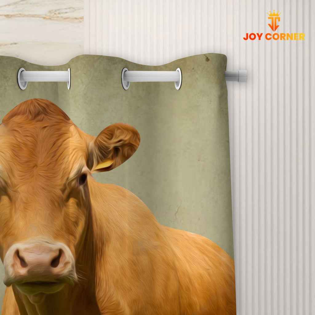 Limousin Hello Sweet Cheeks 3D Shower Curtain